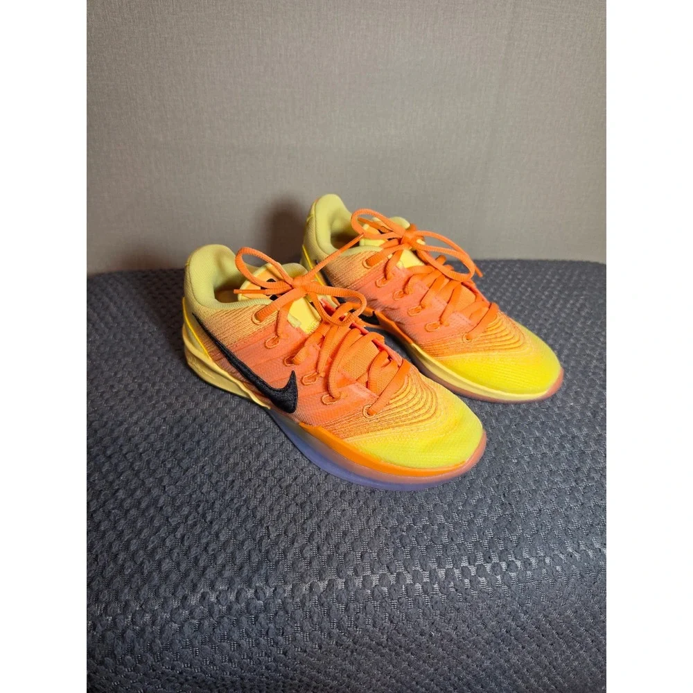 Nike Sabrina 1 ASW Basketball Shoes Soft Yellow Orange IB2273-700 Womens 5.5